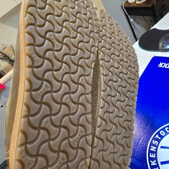 NEW Birkenstock Honnef Low Tea Suede Leather US MENS SIZE 10 SHOES NEW EU 43 - Picture 9 of 14